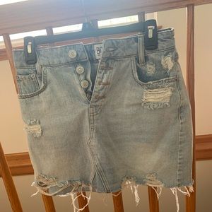 Denim skirt
